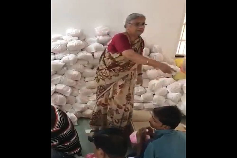 Sudha Murthys Video Helping Flood-Hit Kodagu People Goes Viral